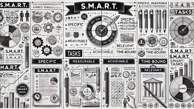JamboJon Info Graphic for Making SMART Tasks